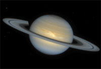 図２　こんな土星と比較されたら・・・<br/>写真：NASA/JPL-Caltech