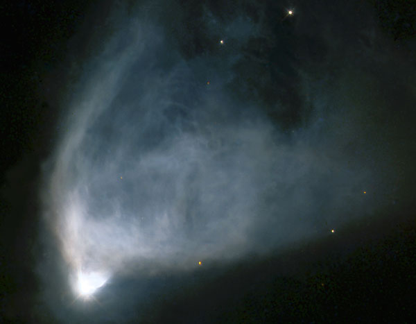 ハッブルの変光星雲<br/><a href='https://apod.nasa.gov/apod/ap991020.html'>NGC 2261: Hubble’s Variable Nebula<br/>(C)William Sparks (STScI), <br/>Sylvia Baggett (STScI) et al.,<br/>Hubble Heritage Team (AURA/ STScI/ NASA)</a>